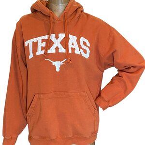 Texas Longhorns Hoodie Sz M Rust-Orange #288M